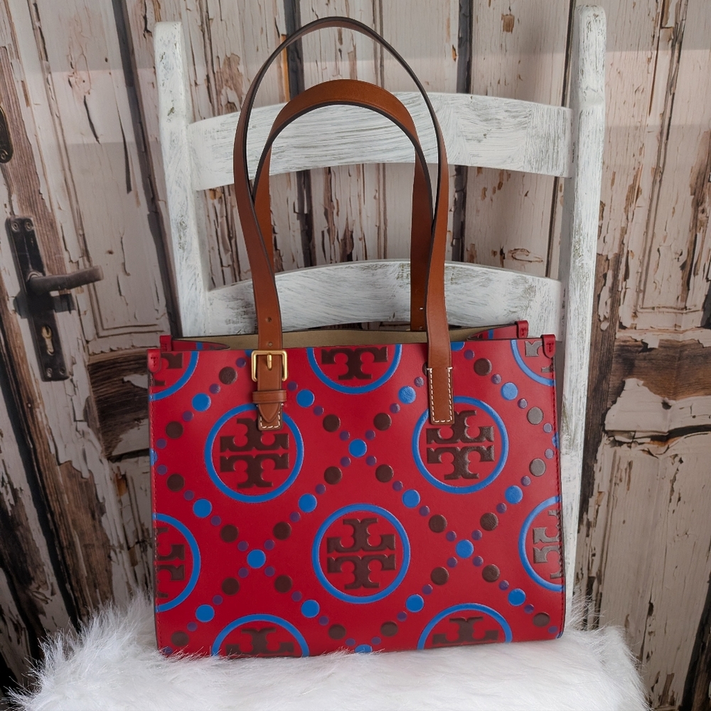 Tory Burch Monogram Handbag - Picture 2 of 16